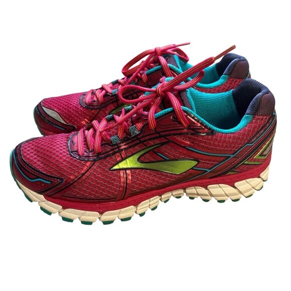 Brooks Adrenaline GTS 15 Pink Women Size 10.5 Athletic Running Sneakers - Picture 1 of 7